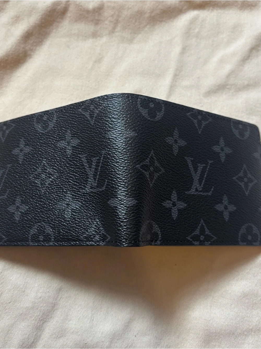 Louis Vuitton Black Monogram Eclipse Card & Key Holder